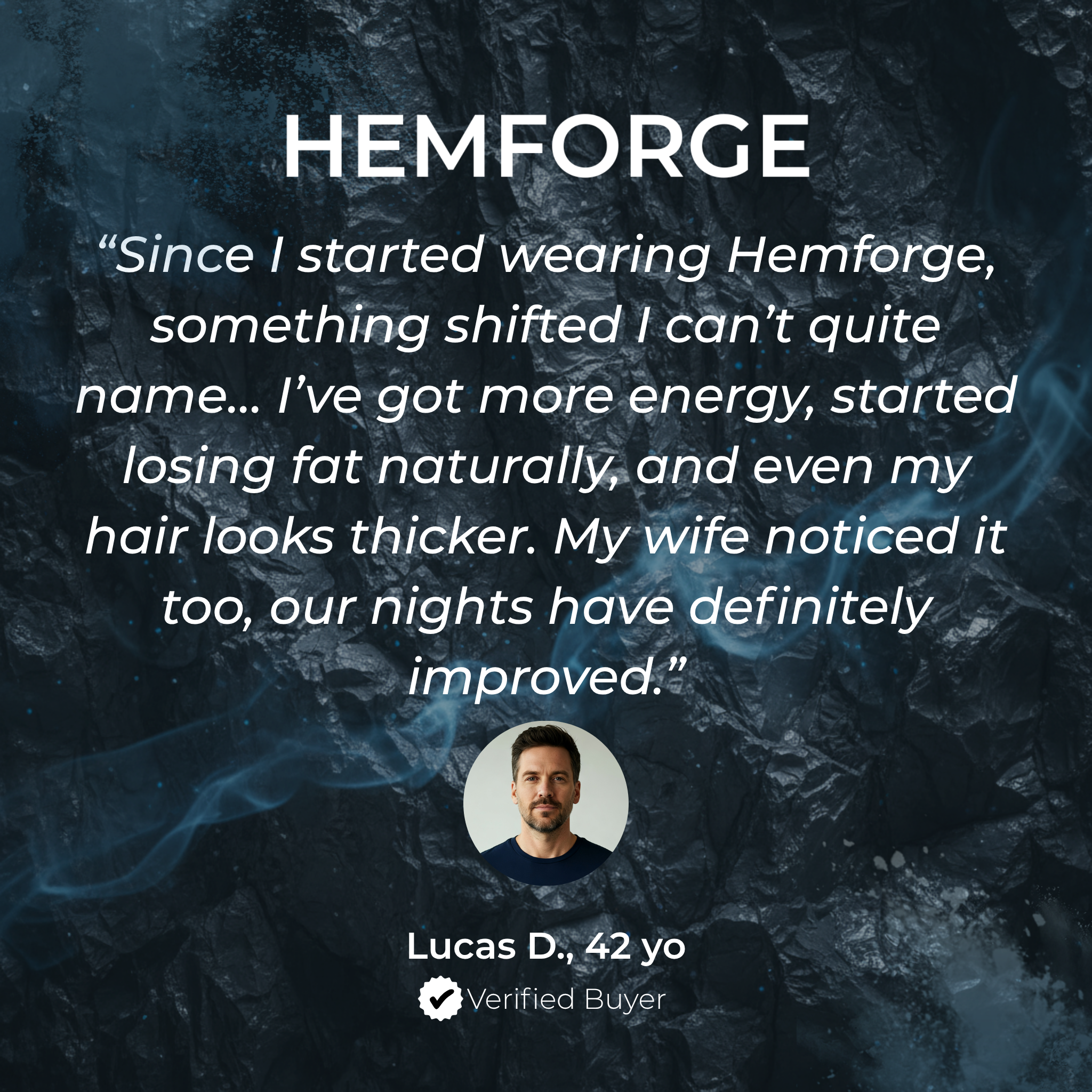 HEMFORGE™ HEMATITE BRACELET